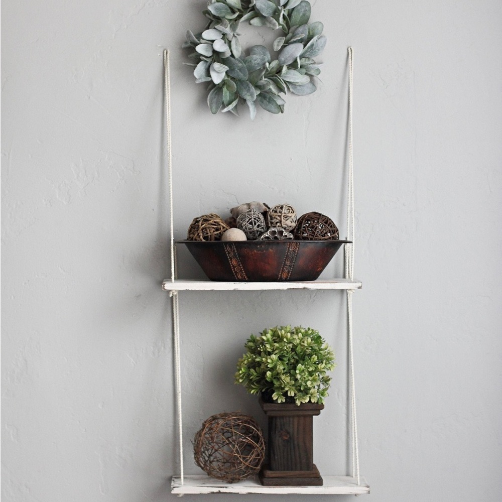 Etsy Rope Shelf Set Of 2 - Picture 3 of 6